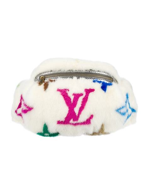 louis vuitton fur fanny pack.